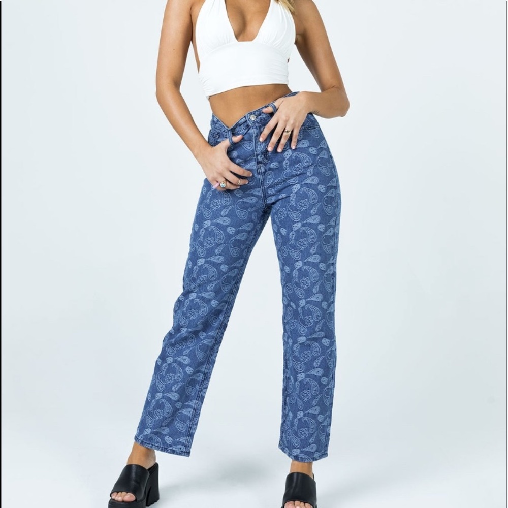 Princess Polly zyad denim jeans